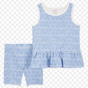 Carter’s Two Piece Tank and Shorts Set. 18 Months. EUC.